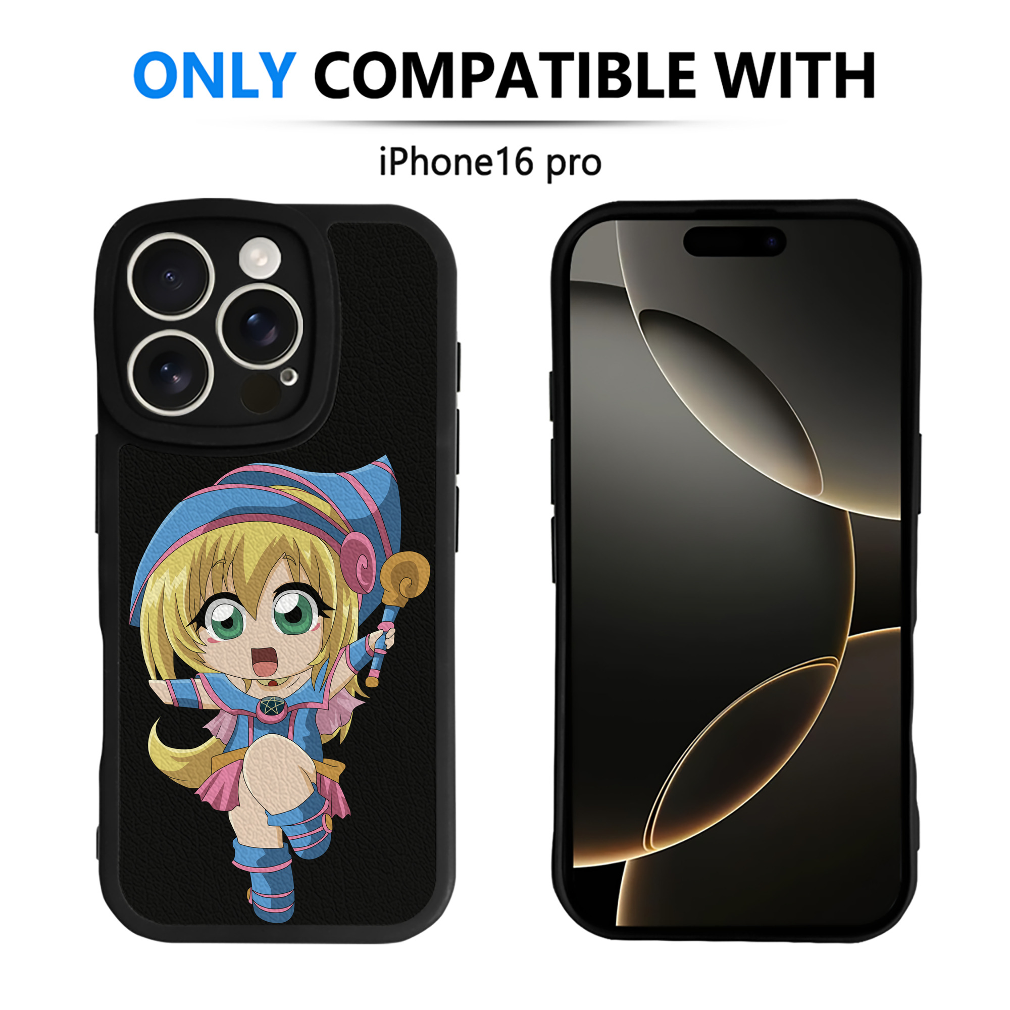 遊☆戯☆王 Yu-Gi-Oh! 【iPhone 16シリーズ対応】シリコンスマホケース（レザー調） 材質：シリコン